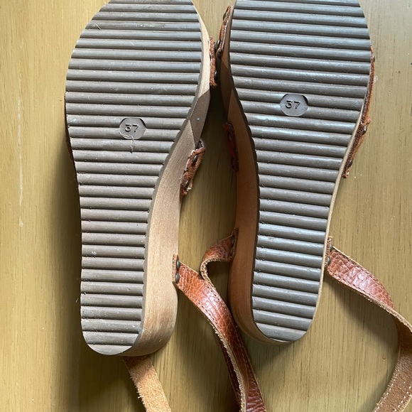 Original Danish Clogs Sanita Wedge Samdals - Picture 2 of 3